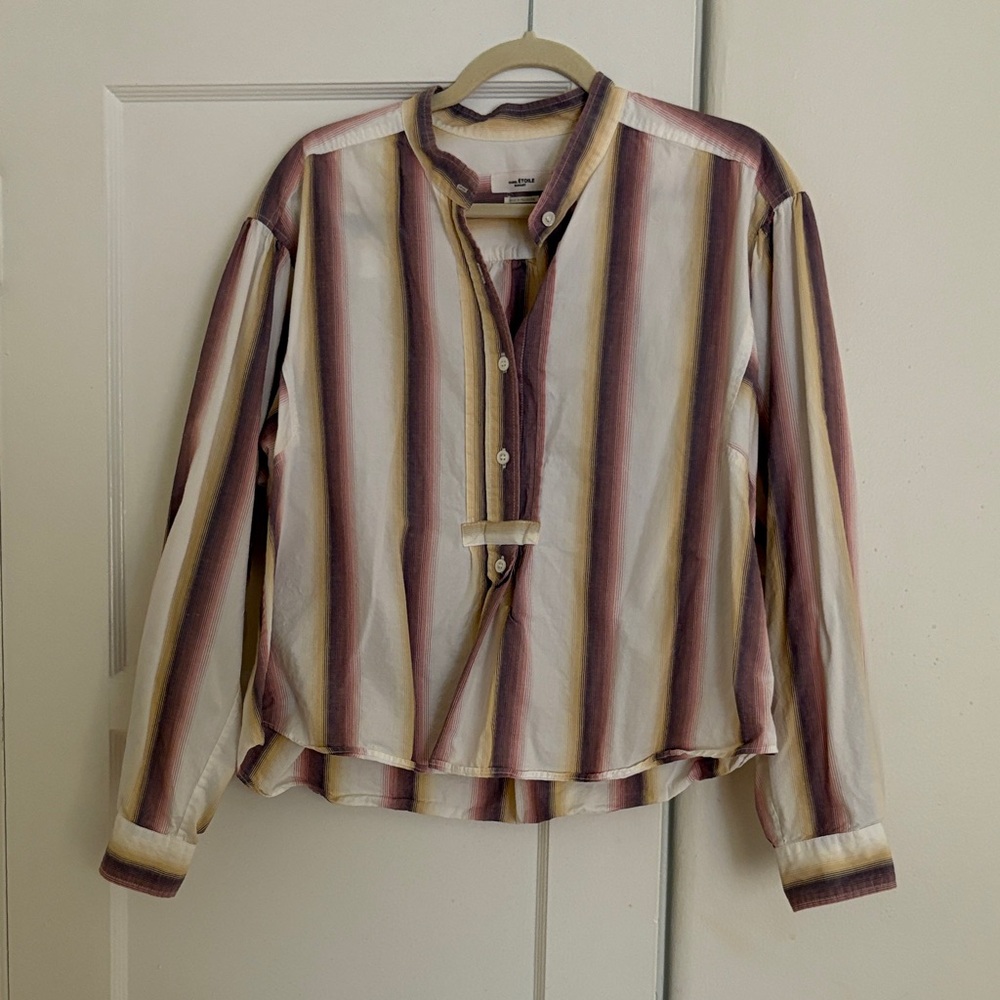 Isabel Marant Multicolor Striped Blouse